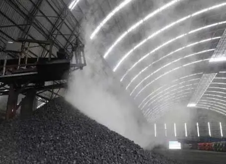 Inner Mongolia Coal Mine Spray Dust Suppression