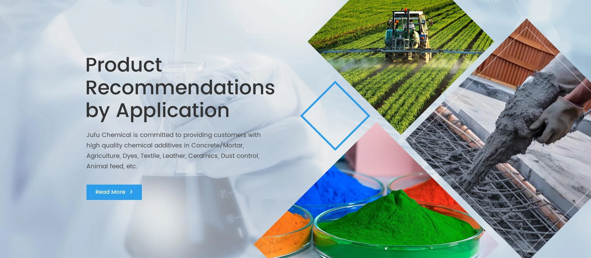 Construction Chemical Products Recommendations by Application